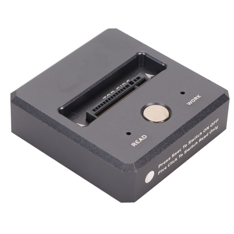 NVMe to USB Docking Station USB3.2 Gen2 10Gbps M.2 SSD to USB C Reader - Aluminium Alloy UASP Support M.2 NVMe to USB C Docking Station for Desktop Laptop - Image 3