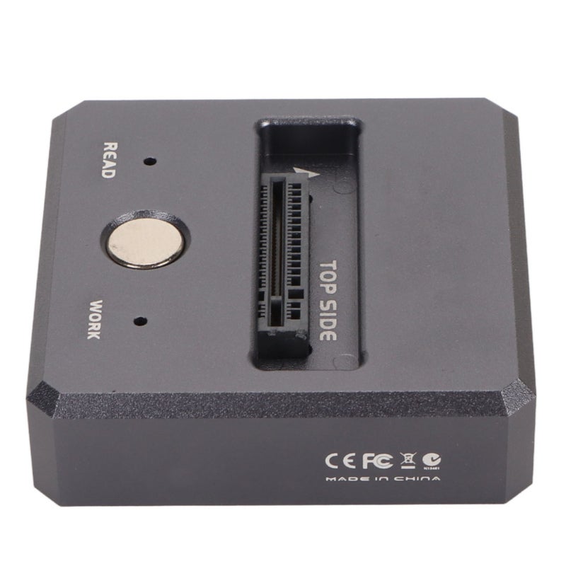 NVMe to USB Docking Station USB3.2 Gen2 10Gbps M.2 SSD to USB C Reader - Aluminium Alloy UASP Support M.2 NVMe to USB C Docking Station for Desktop Laptop - Image 5