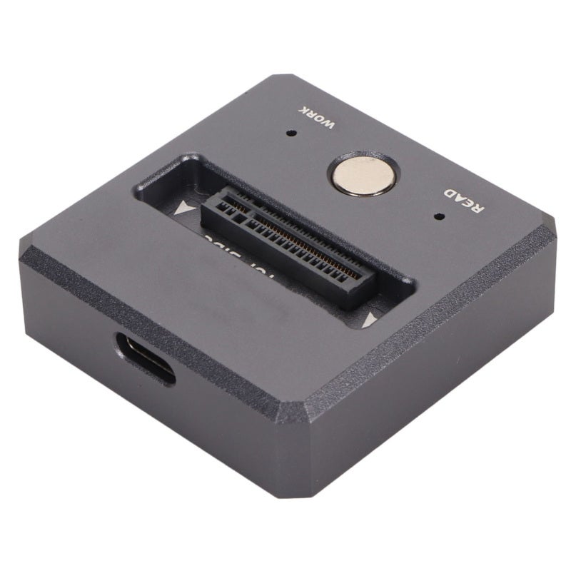 NVMe to USB Docking Station USB3.2 Gen2 10Gbps M.2 SSD to USB C Reader - Aluminium Alloy UASP Support M.2 NVMe to USB C Docking Station for Desktop Laptop - Image 4