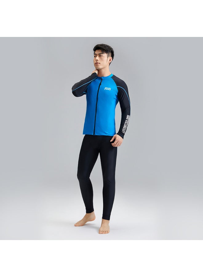 Loquat Summer Men's Nylon Swimwear Outdoor Beach Sun Protection Clothing Breathable Quick-drying Surfing Clothing Swimwear Wholesale-Color:NK23-20-1 Black Swimming Trunks- - Image 4