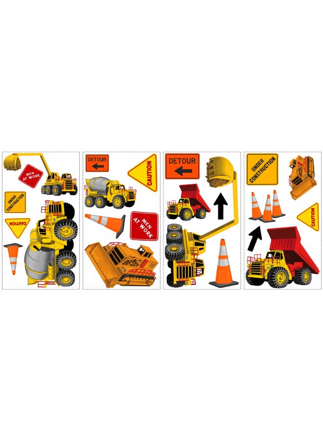 RoomMates RMK1007SCS Under Construction Peel and Stick Wall Decals - Image 4