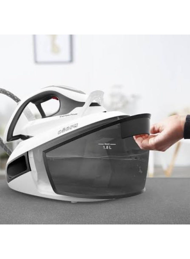 Tefal Express Power Steam Generator Iron, 6.5 Bar, 125g/min Continuous Steam, 450g/min Boost, SV8130 1.8 L 2800 W SV8130 black - Image 3