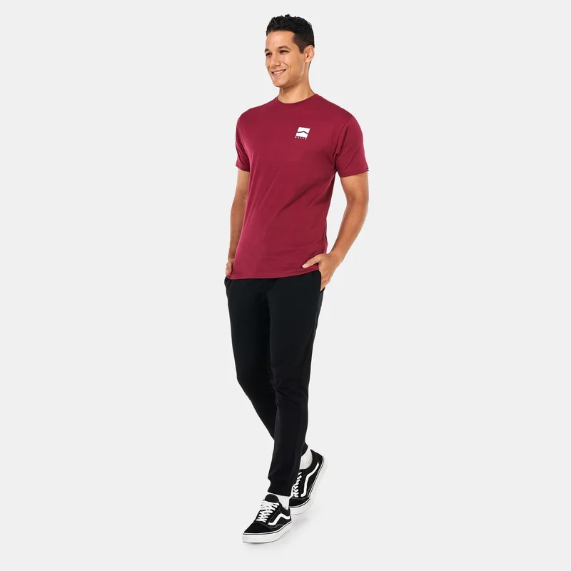 VANS Red Men's Qatar City T-Shirt for Men | Best Price UAE