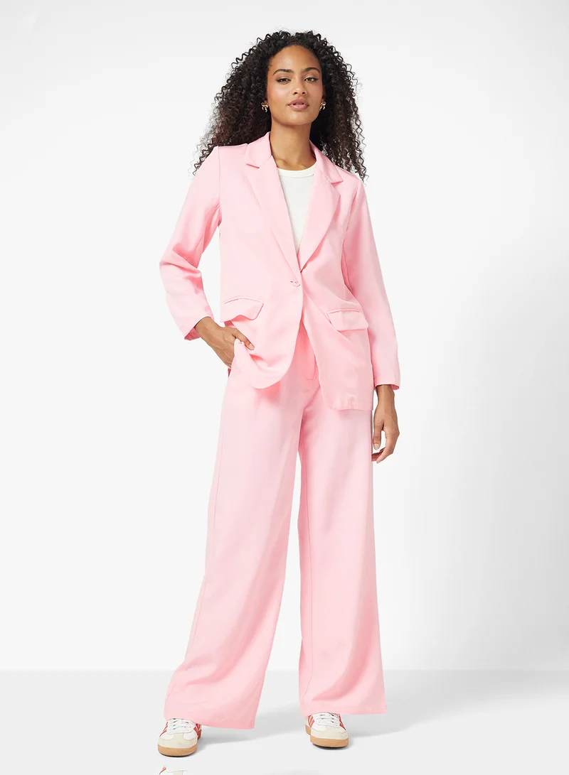 Ginger Oversize Tailored Blazer & Pant Suit Set