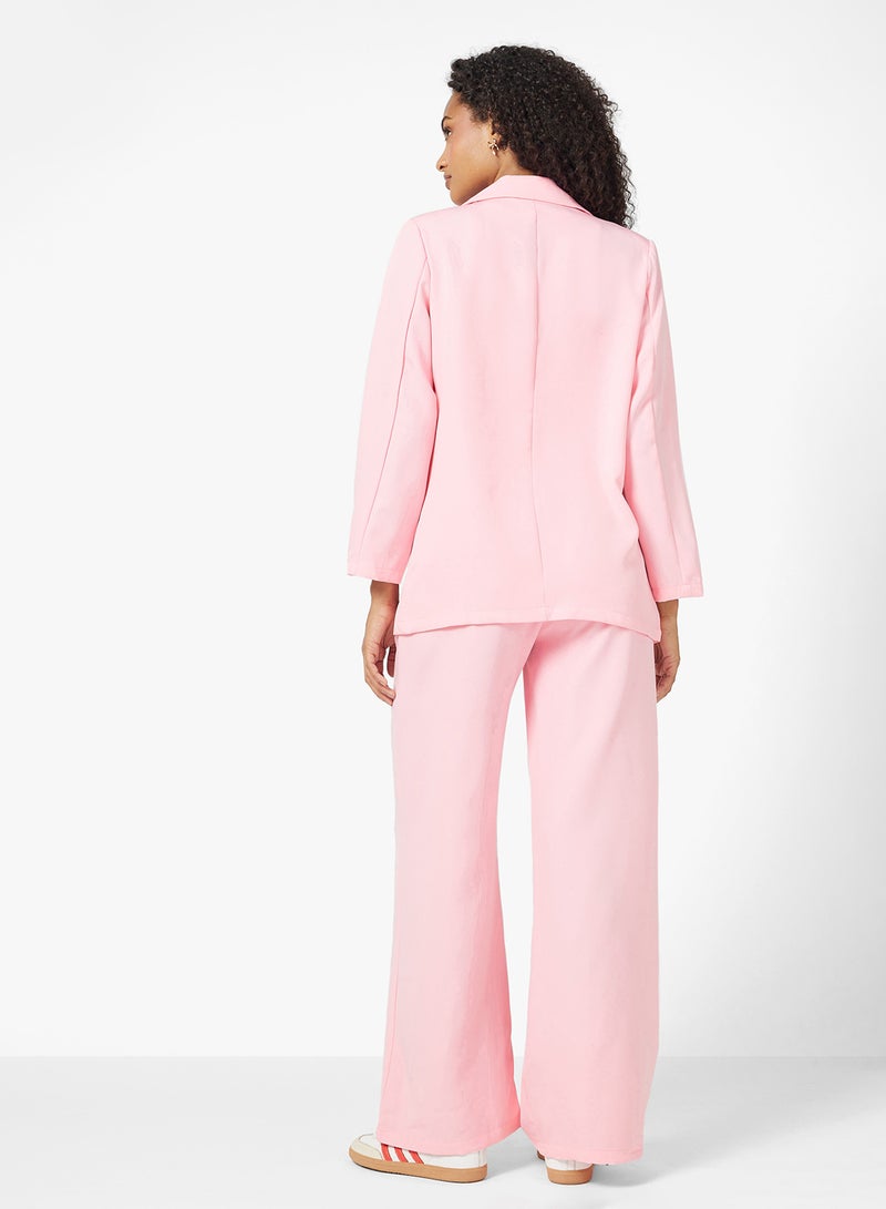 Ginger Oversize Tailored Blazer & Pant Suit Set - Image 2