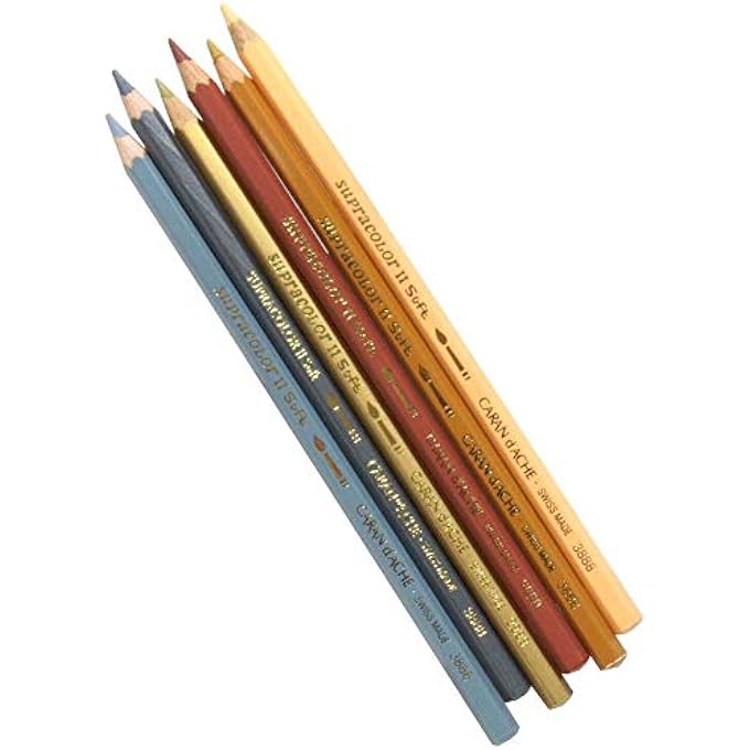 Caran d'Ache قلم سوبر كولور القابل للذوبان في الماء، رمادي (3888.005) - Image 3