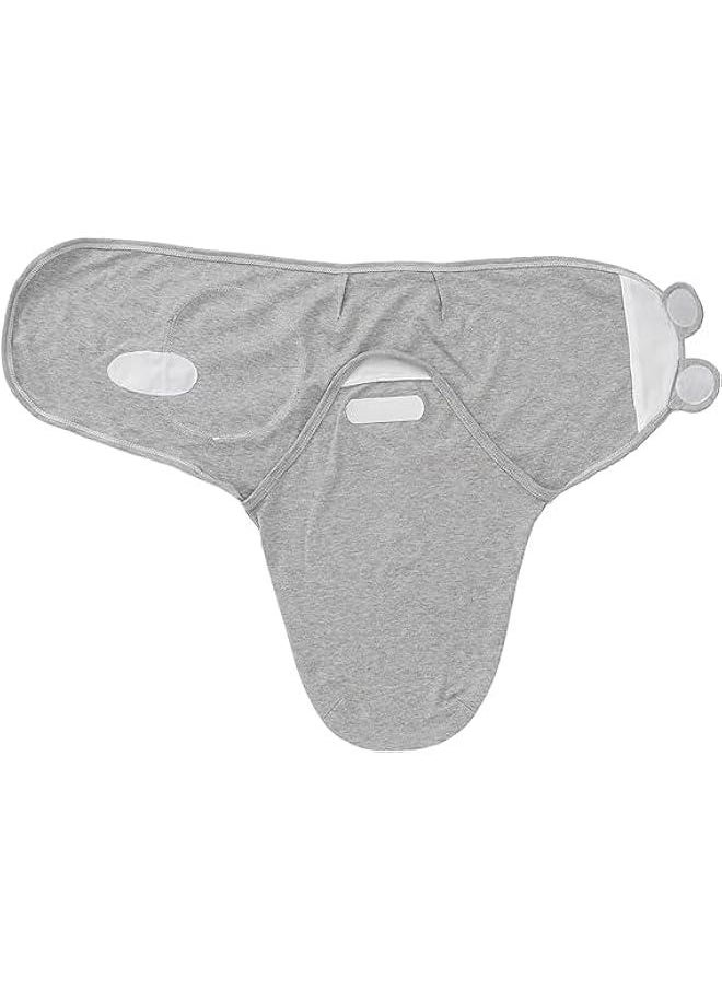 3-Pack Newborn Wearable Swaddle Wrap,Soft Cotton Bunting Bag, Baby Swaddle Sleep Sack with Hat Set for 0-3 months for Girls Boys.