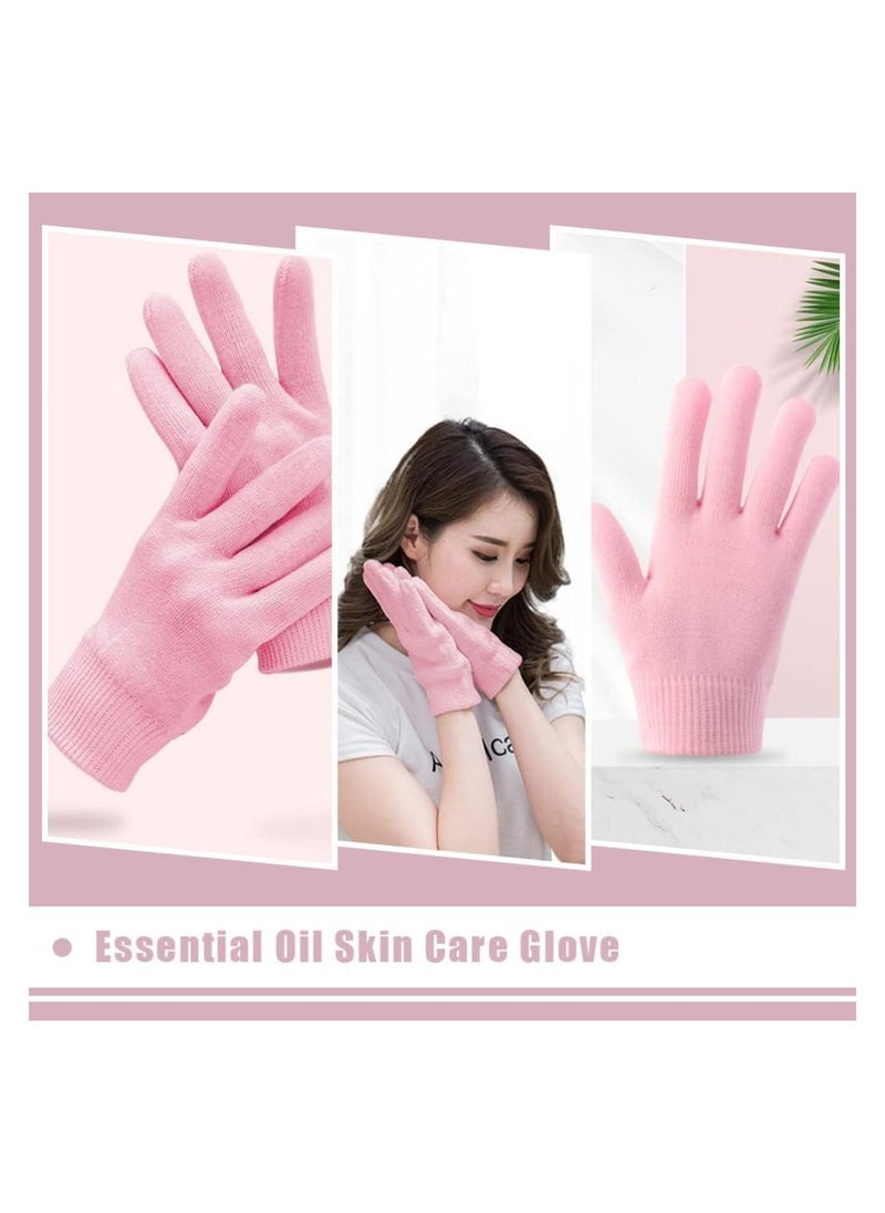 Pair Gel Spa Gloves Moisturizing Gloves for Dry Hand Treatments, Cotton Hand Lotion Gloves Night Moisture Gloves, Silicone Glove to Soften Dry Cracked Skin (Purple) - pzsku/Z33D3F9A249026C42B614Z/45/_/1700061365/5bb8a3da-78d0-4b6e-9912-edfc08279c7e