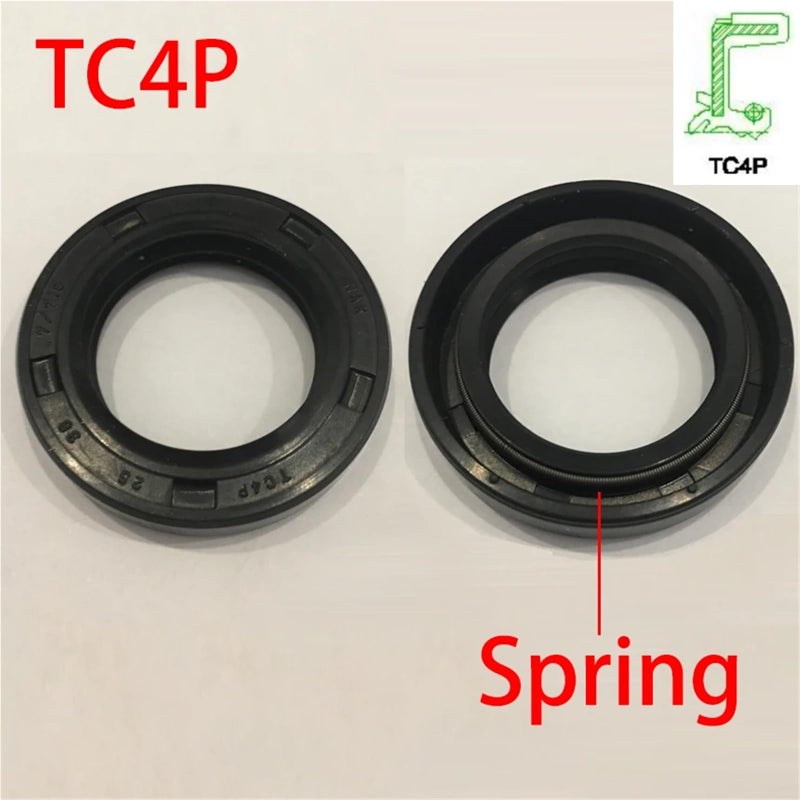 Nitrile Rubber NBR Rotary Automobile Steering Gear Spring Gasket Skeleton Oil Seal - Image 3