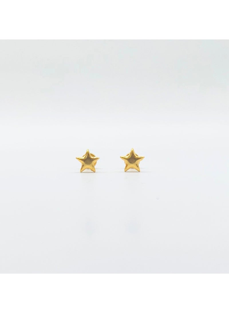 Earss Gold Star Kids Earring  - Image 1