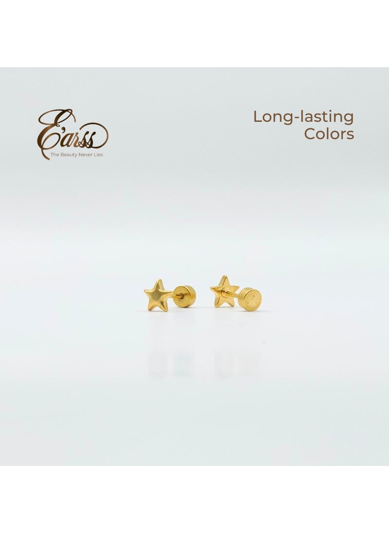Earss Gold Star Kids Earring  - Image 5