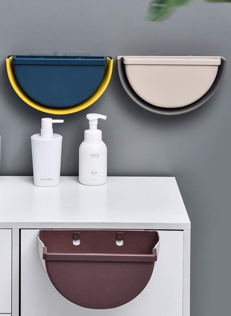 Reko Hanging Kitchen Trash Can Waste Recycling Trash Can Household Cabinet Door Hanging Trash Can Kitchen - Image 4