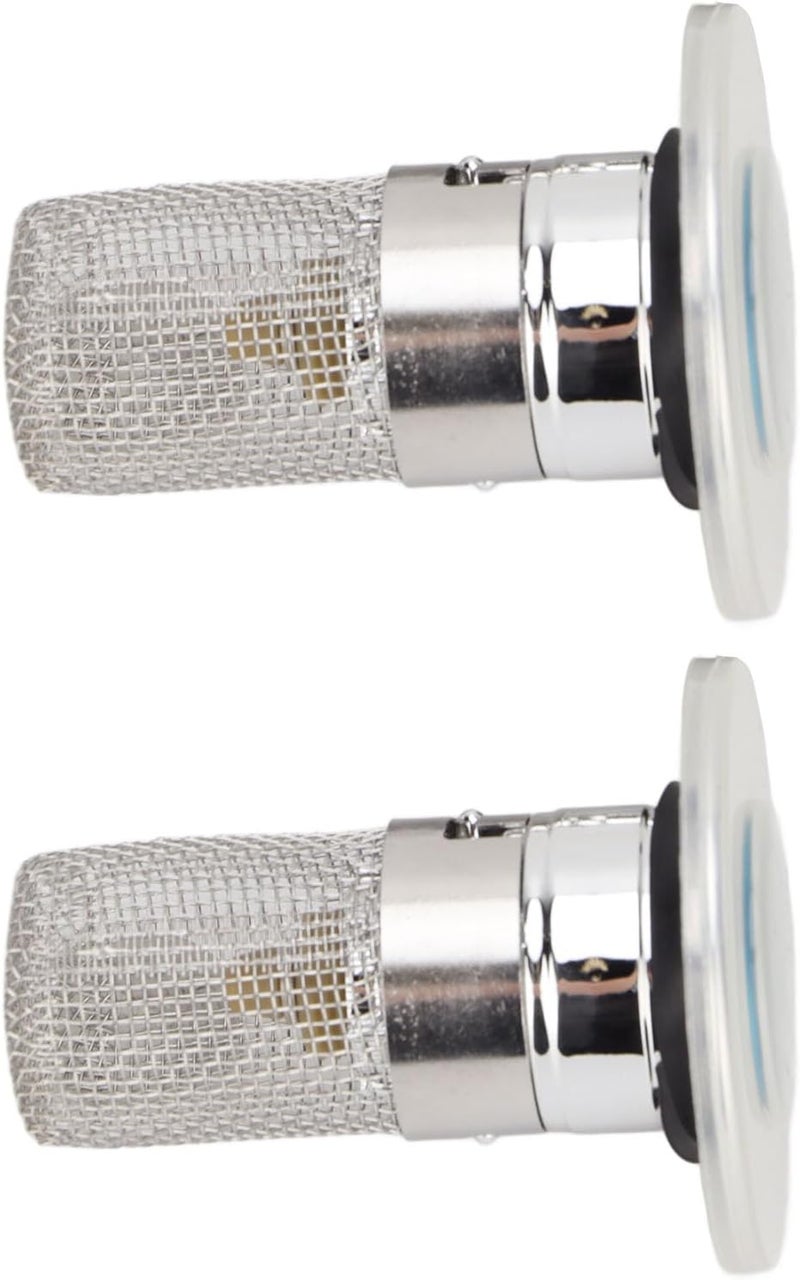 GLOGLOW Nan Stainless Steel Sink Drain Filter, Easy Installation Drain Stopper for Bathroom Sinks and Washbasins Bathroom - Image 4