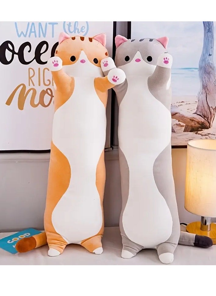 Toko Cozy Long-Legged Cat Plush Pillow | Soft Polyester | Perfect for Sofa & Home Decor | Great Gift Idea  - Image 1