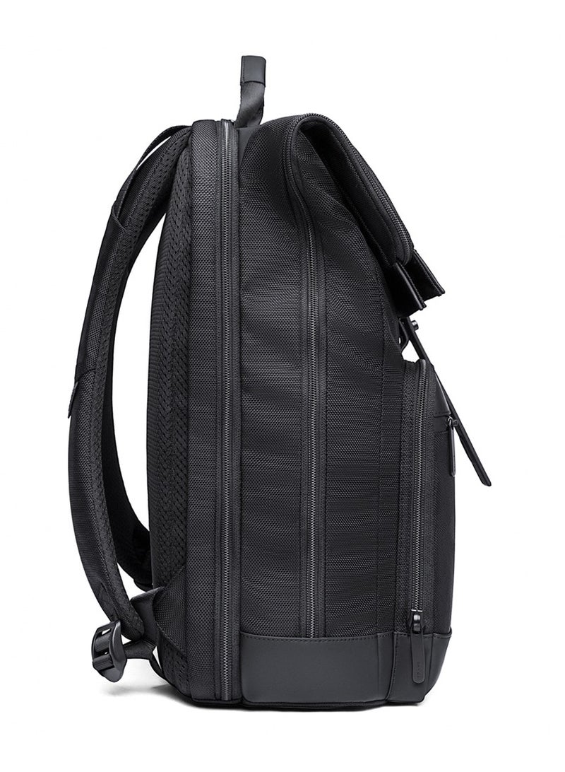 BANGE Laptop bag Water Resistant 30 L Polyester Anti theft Foldable 15.6 inch Travel Laptop Backpack Black - Image 3