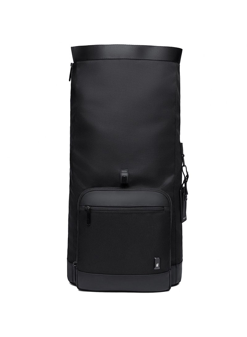 BANGE Laptop bag Water Resistant 30 L Polyester Anti theft Foldable 15.6 inch Travel Laptop Backpack Black - Image 5