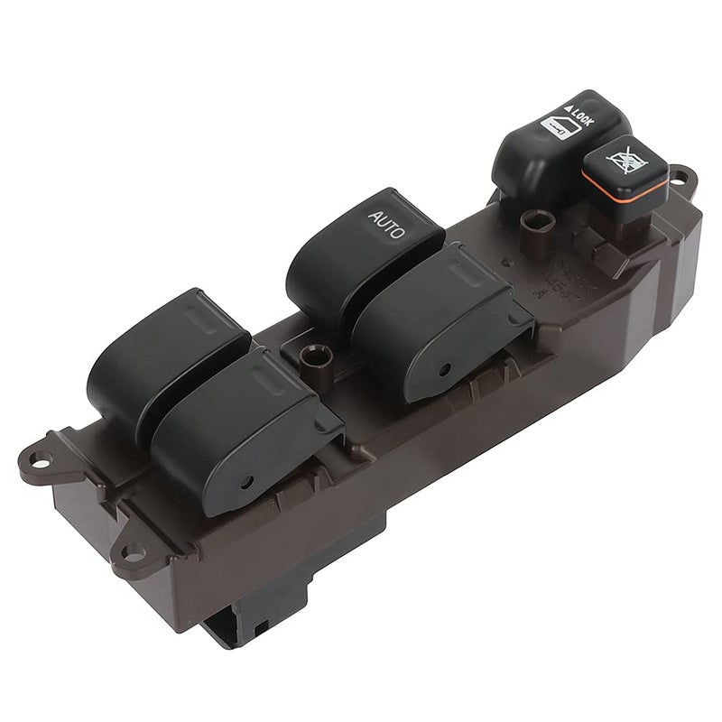Power Window Switch Front Left Driver Side Master Control Switch Automotive Replacement Parts Replacement fit for 20022006 Toyota Camry 20052009 Toyota Sienna