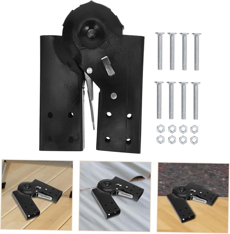 Aluminum Alloy Ladder Elbow Connector Hinge Replacement Kit Folding Accessory - Image 4