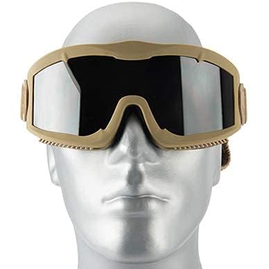 Lancer Tactical AERO 3mm Thick Lens Eye Protection Safety Goggle ANSI Z87 1 Rated Industry Standard w/Anti-Scratch Shield - Image 4