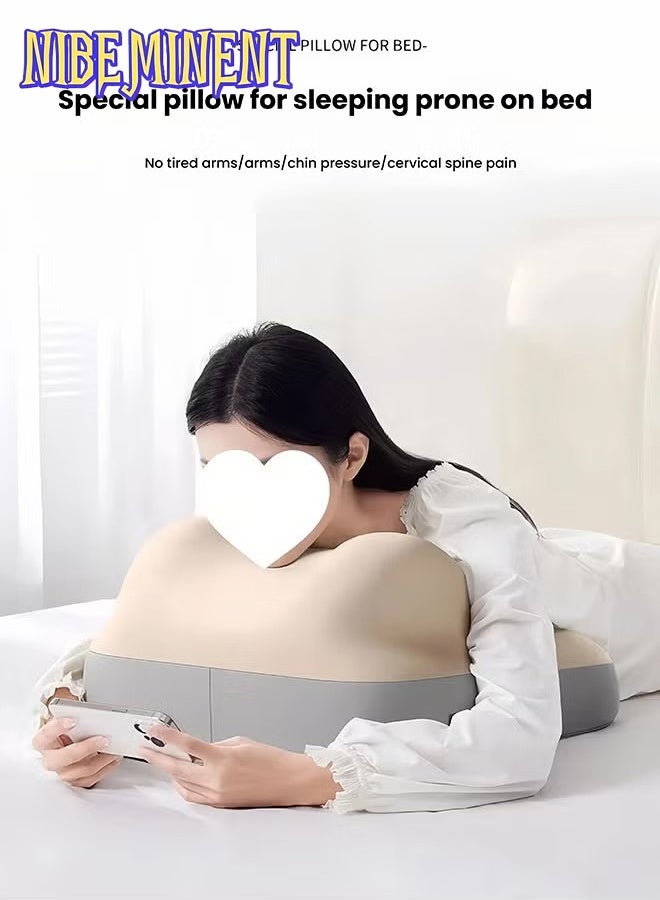 NIBEMINENT Multipurpose Leg Elevation Pillow wedge pillow Lumbar Pillow Sleeping Pillow Portable Cushion Body Pillow For Sleeping Leg Elevation Bed Sofa Travel Camping - Image 4