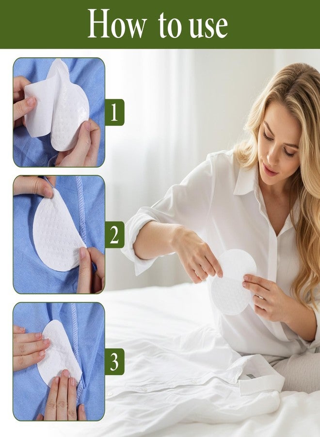 Ajcotahm 100 Pcs Armpit Sweat Pads, Disposable Underarm Sweat Pads for Women Men Comfortable Underarm Sweat Guards Non Sweat Armpit Protection - Image 5