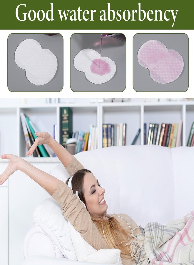 Ajcotahm 100 Pcs Armpit Sweat Pads, Disposable Underarm Sweat Pads for Women Men Comfortable Underarm Sweat Guards Non Sweat Armpit Protection - Image 3