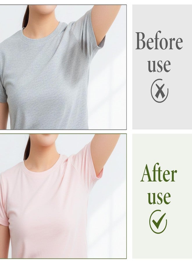 Ajcotahm 100 Pcs Armpit Sweat Pads, Disposable Underarm Sweat Pads for Women Men Comfortable Underarm Sweat Guards Non Sweat Armpit Protection - Image 4