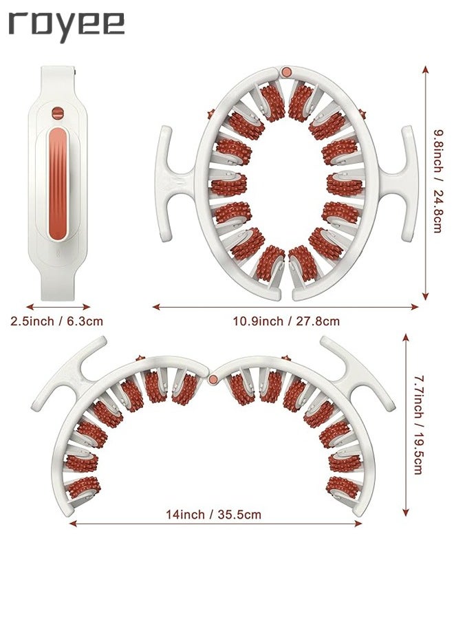 Royee Honeycomb Roller Manual Massager Is Suitable For Leg, Shoulder and Neck, and Arm Muscles  - Image 5