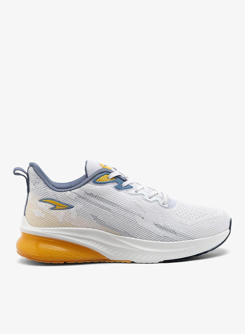 Asian White Mustard Running Shoes for Men - Image 2