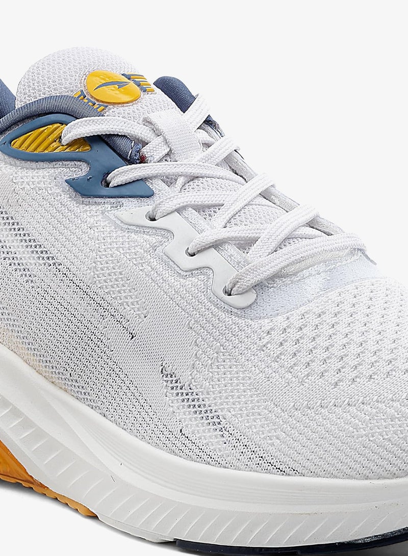 Asian White Mustard Running Shoes for Men - Image 5