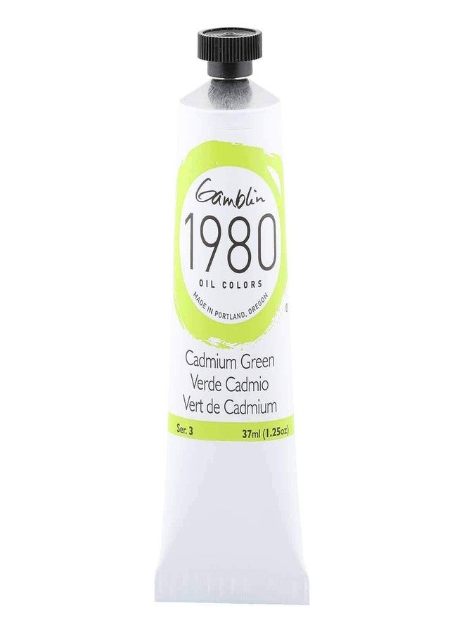 Gamblin 1980 Oil Cadmium Green 37Ml - Image 1