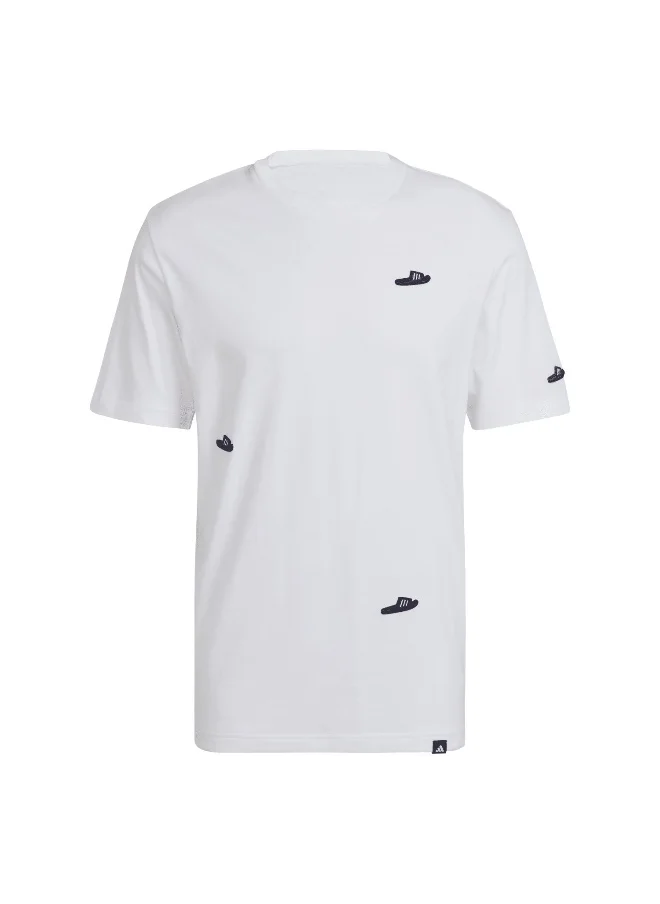 اديداس adidas lounge men graphic t-shirt