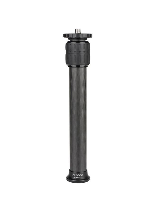NIBEMINENT Carbon Fiber 2-Section Monopod Extender For Zhiyun FeiyuTech Black  - Image 1