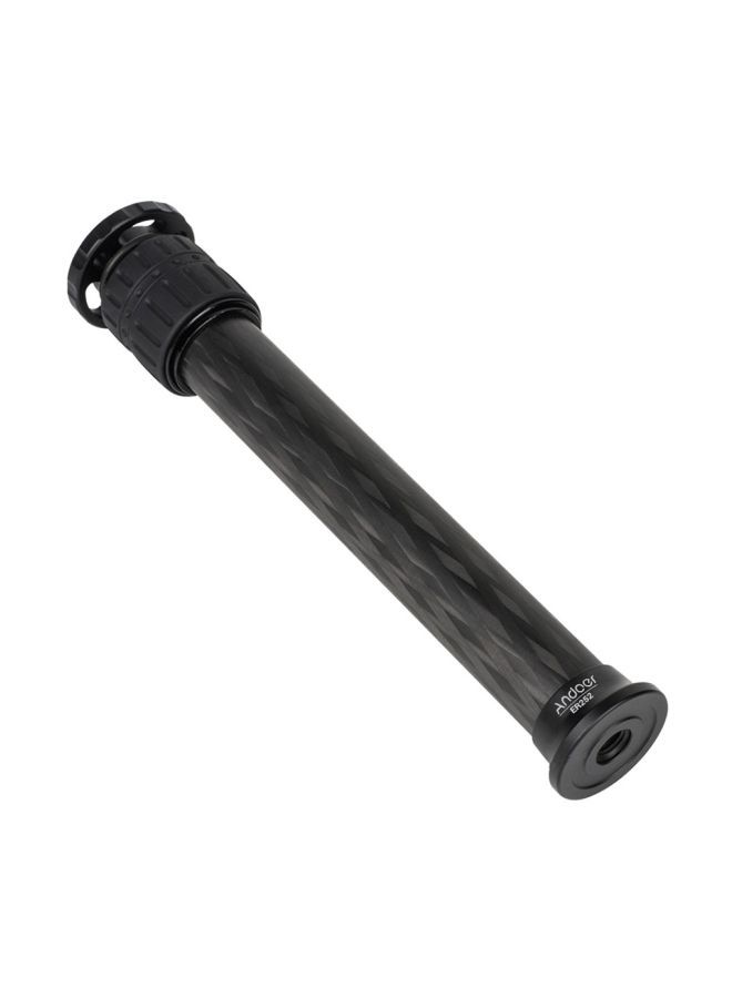 NIBEMINENT Carbon Fiber 2-Section Monopod Extender For Zhiyun FeiyuTech Black  - Image 5