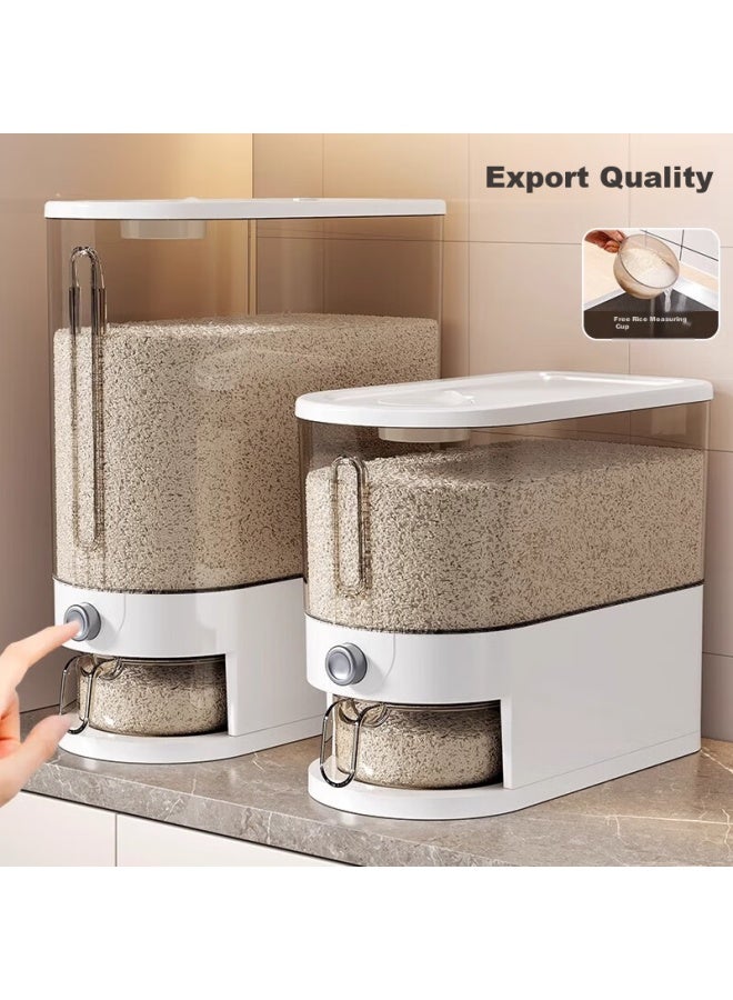 Pakchoice Rice Container, Anti-insect And Moisture-proof Rice Storage Box, Large Capacity Rice Container For Home Use, Food-grade Pressurized Rice Jar, New Model - Image 1