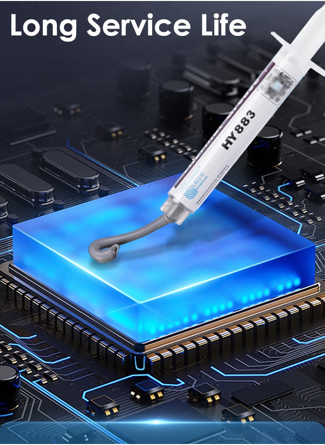 هالنزي - معجون حراري عالي الأداء لتبريد جميع المعالجات CPU GPU PC PS4 Xbox أجهزة الكمبيوتر ووحدات التحكم - Image 1