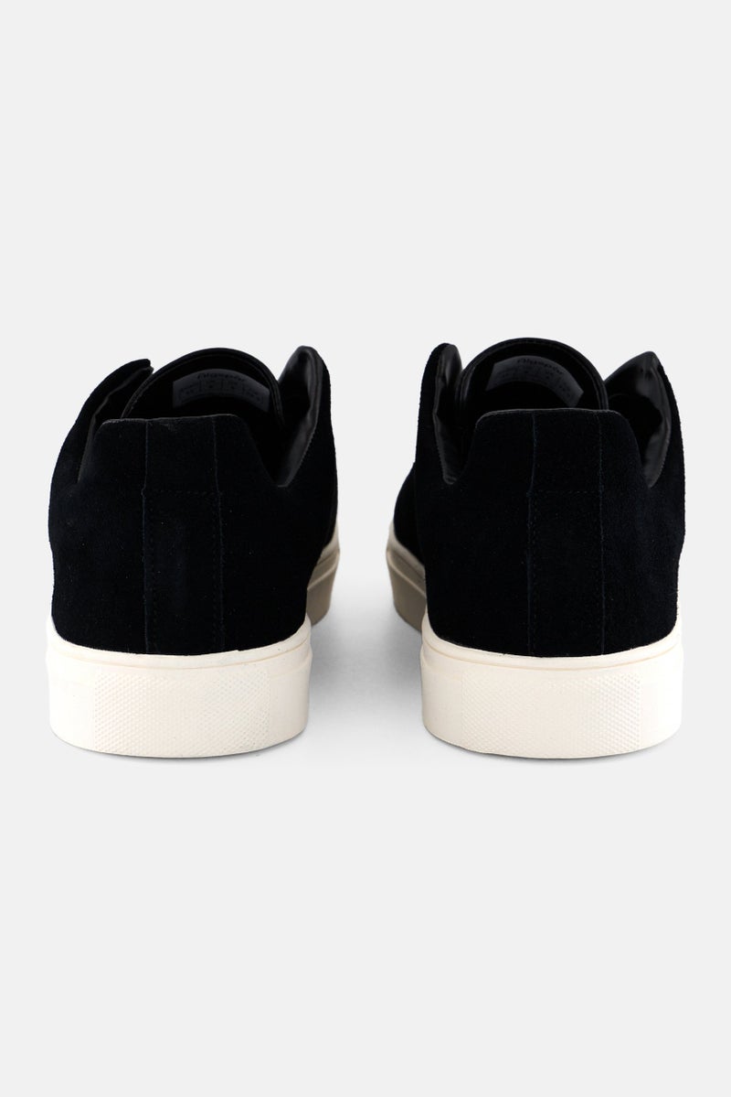 Algspar أحذية كاجوال للرجال من الجلد المدبوغ، سوداء - Image 2