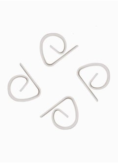 XiuWoo Plastic Tablecloth Clip, Used for Restaurant Banquet Wedding Graduation Party and Outdoor Picnic Table Cloth Fixing Loop Meeting Indoor Events (4 PCS)  - Image 1