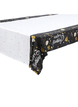 Disposable Tablecloth For Daily Use In Restaurants Kitchens Suitable For Various Occasions Available In A Modern Simple Style-Color:Happy Birthday-Specifications:137*274cm - pzsku/Z33D5919379A14F1FA5BAZ/45/_/1742888538/9abdad91-25f8-43cd-b628-904723a6f052