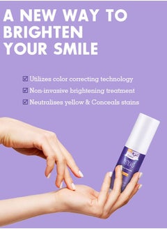 Kanza v34 Colour Corrector Purple Toothpaste Teeth Whitening Color Corrector Toothpaste Purple Teeth Whitener Teeth Whitening Booster Purple Whitening Toothpaste Teeth Whitener Tooth Stain Removal 30ml  - Image 4