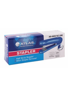 ATLAS Desktop Stapler With 25 Sheet Capacity Blue  - Image 2
