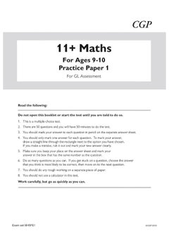 11+ GL Maths Practice Papers - Ages 9-10 (with Parents' Guide & Online Edition)  - Image 3