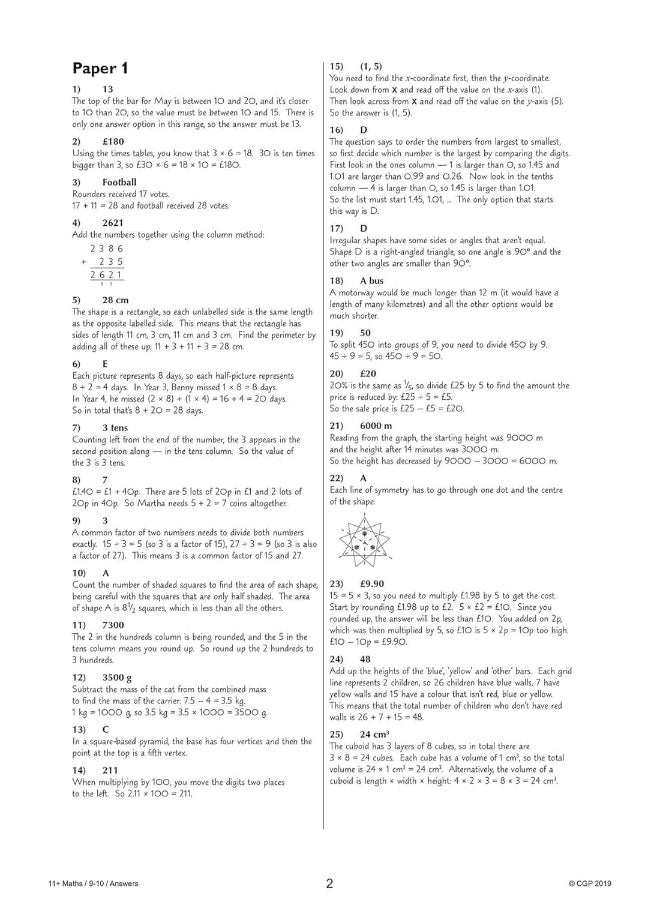 null - 11+ GL Maths Practice Papers - Ages 9-10 (with Parents' Guide & Online Edition) - Image 1