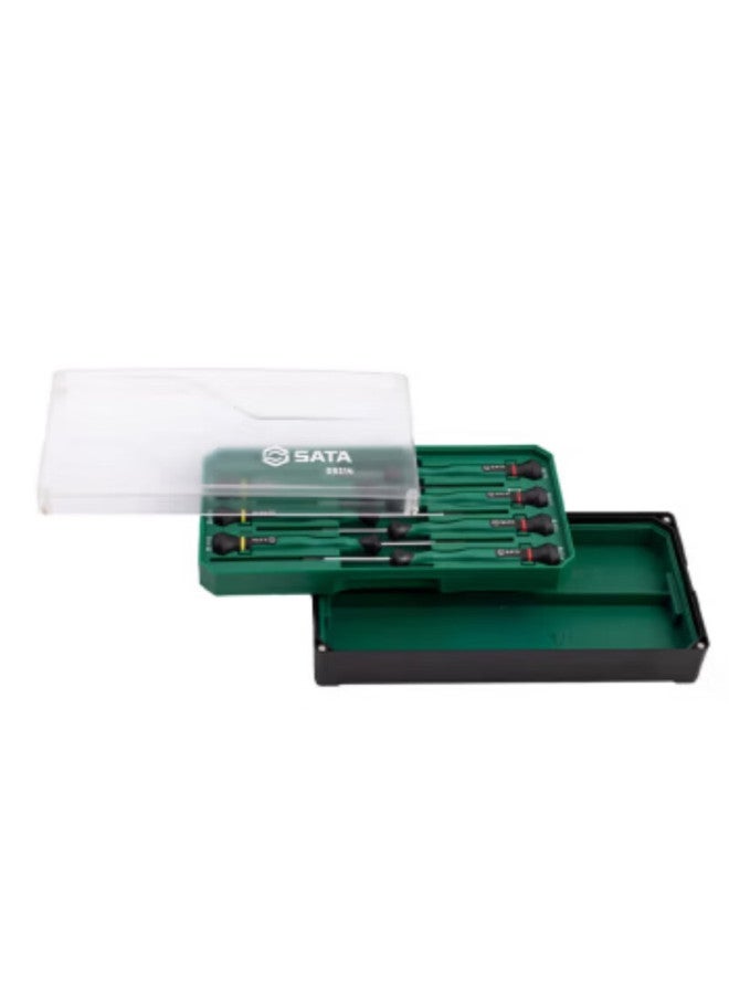 Sata 7-piece Flathead And Phillips Micro Screwdriver Set, Precision Instrument Repair Kit, 09314 - Image 3