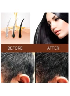 Jaysuing Jaysuing 1Pc Shampoo Soap Natural Darkening Grey Hair Recoloring Damage Hair Care  - Image 3