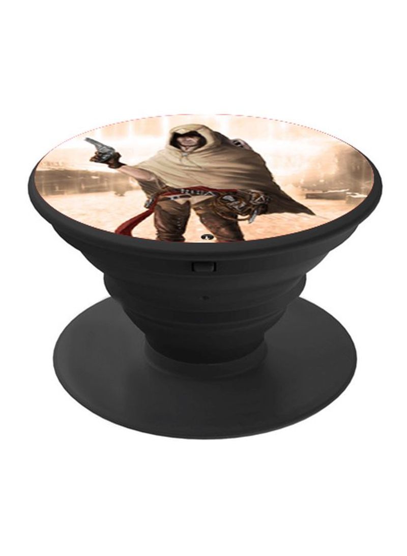 RKN Printed Pop Socket Beige/Brown/Black - Image 2