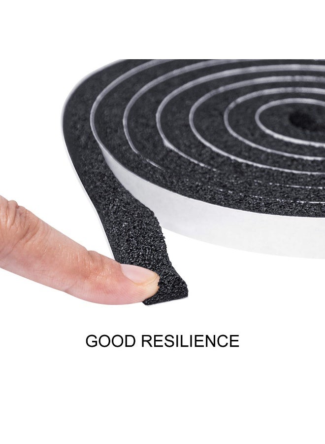 LEFAFA Sound Insulation Strip - Door And Window Sound Insulation Foam Strip, Self Adhesive Anti Collision And Shock Absorption Sealing Strip, 0.34 Inch*0.38 Inch, 10 Meters In Total Length. - Image 4