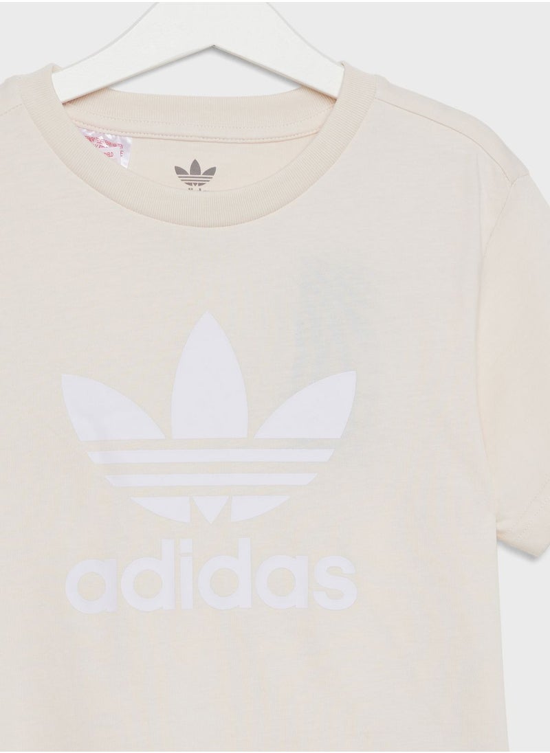 adidas Originals Youth Trefoil T-Shirt  - Image 3