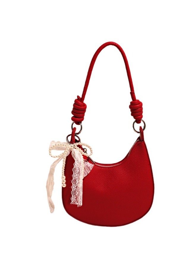 KUYING New Fashionable Simple Retro Underarm Bag  - Image 1