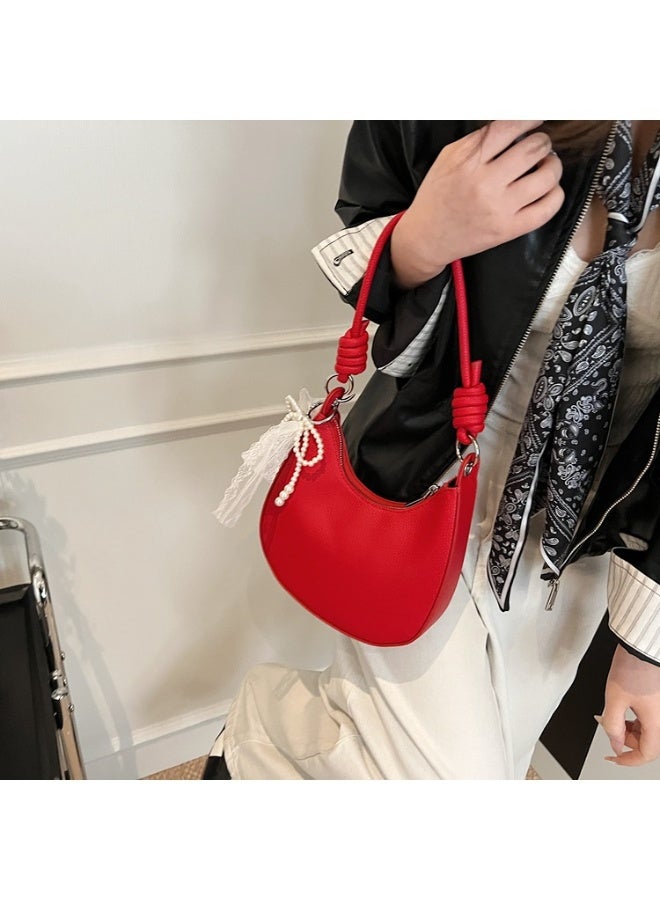 KUYING New Fashionable Simple Retro Underarm Bag  - Image 5